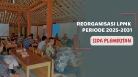 Pembentukan Pengurus LPMK Plembutan Periode 2025–2031